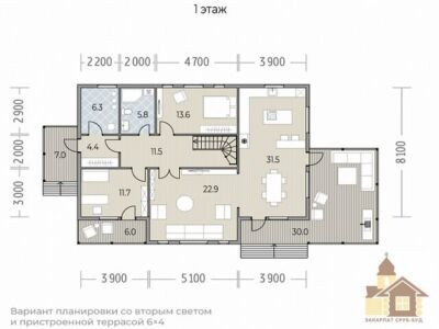 Купити дерев’яний зруб для дачі від Закарпат Зруб-Буд – якість, екологія, комфорт Одеса - зображення 1