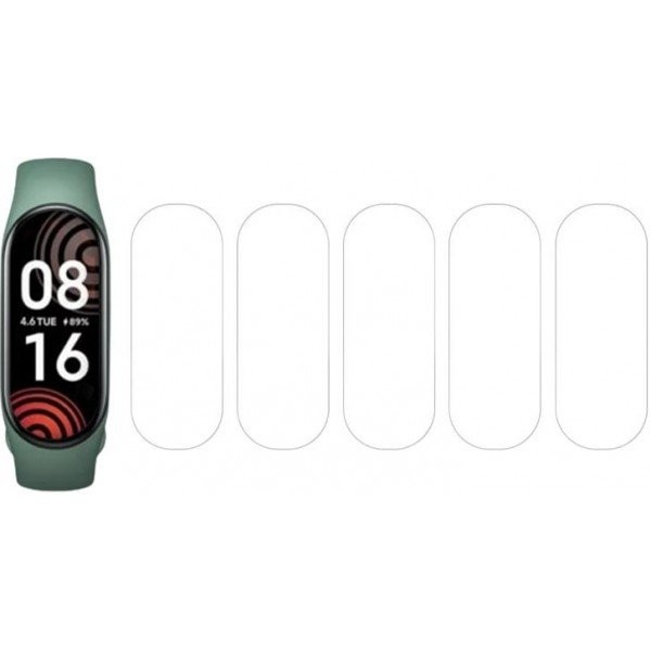 Набір захисних гідрогелевих матових плівок DM для Xiaomi Mi Band 7 (5 шт) Харків - зображення 1