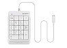 Клавиатура компьютерная проводная цифровой блок A4Tech Fstyler Numeric Keypad FK13P(White) белая Киев