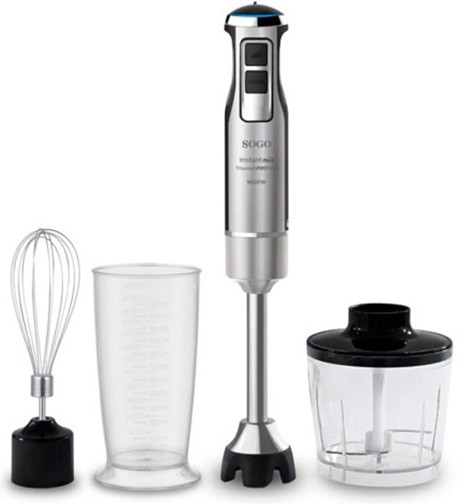 Блендер погружной SOGO SS-14495 1600 Вт серебристый Киев - изображение 2
