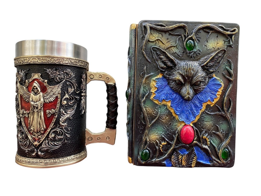 Подарочный набор Кухоль 3 Архангел и Блокнот 3 «Лесной Гримуар Лисы» Киев - изображение 1