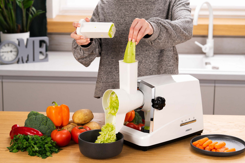 Мясорубка Ardesto MGA-2300J 1750 Вт белая Київ - зображення 8