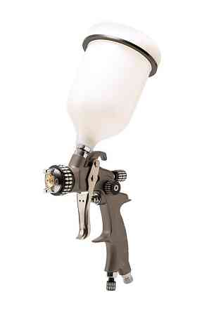 Краскопульт пневматический MASTERTOOL HVLP HQ ВПЛБ 600 мл Ø 1,3 мм круглый/плоский факел 400 л/мин 2 Харків