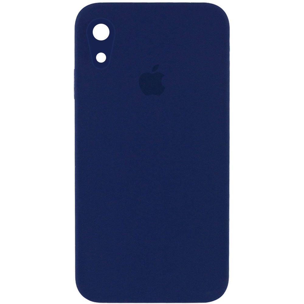 Чехол Silicone Case Square Full Camera Protective (AA) для Apple iPhone XR (6.1") Херсон - зображення 9