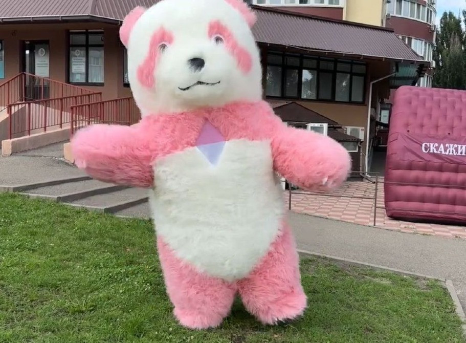 Костюм аниматору Мишка 250 см, свобода движений, обзор, 4 часа работы Київ - зображення 10