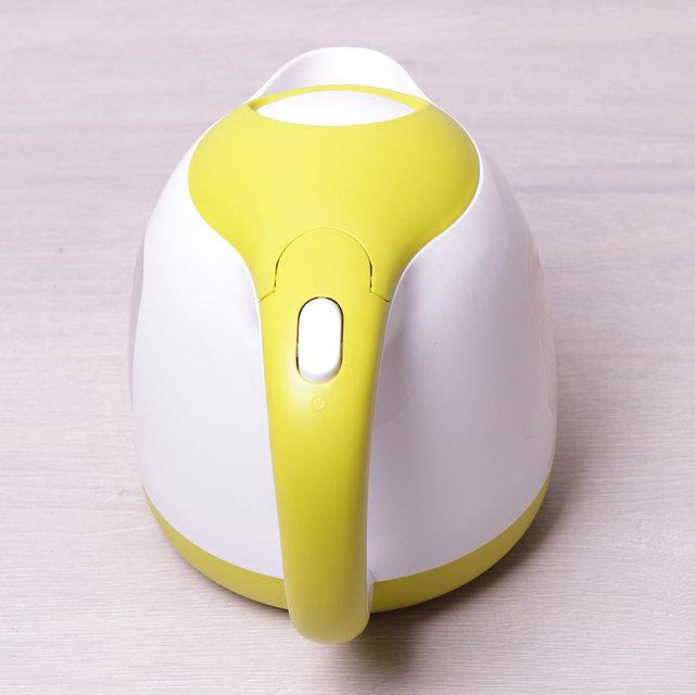 Электрочайник белый с салатовым на 1 л Kamille KM-1719A Киев - изображение 2