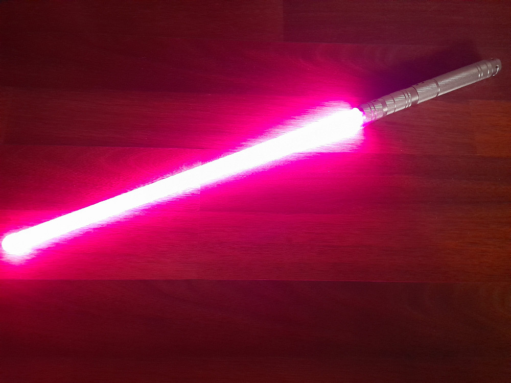 Световой меч 14 цветов на аккумуляторе металлическая рукоятка Киев - изображение 3