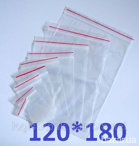 Пакет Зиплок 120x180 Харків - зображення 1