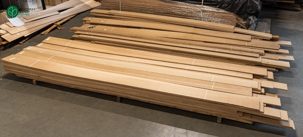 Пиляний шпон ДУБ (ламель дуба) товщина: 2,5-4,5 мм /в наявності/ Київ - зображення 5