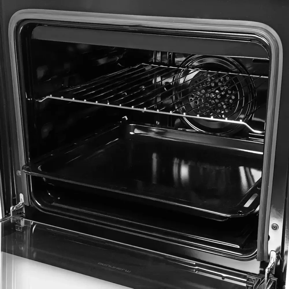 Плита стеклокерамическая электрическая Grunhelm EFC6613W с духовкой 133516 Київ - зображення 5