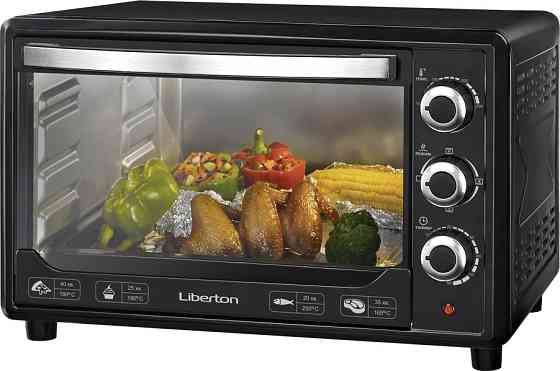 Електродуховка LIBERTON LEO-480-BlaСk | Гарантія: 12 міс. Хмельницький