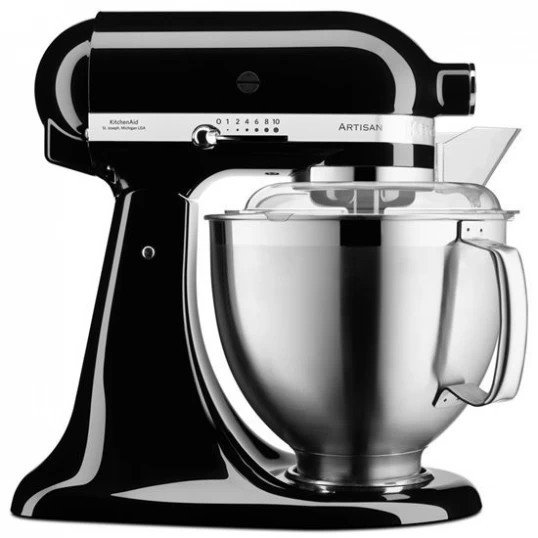 Міксер планетарний KitchenAid Artisan 5KSM175PSEOB 300 Вт чорний Київ - зображення 1