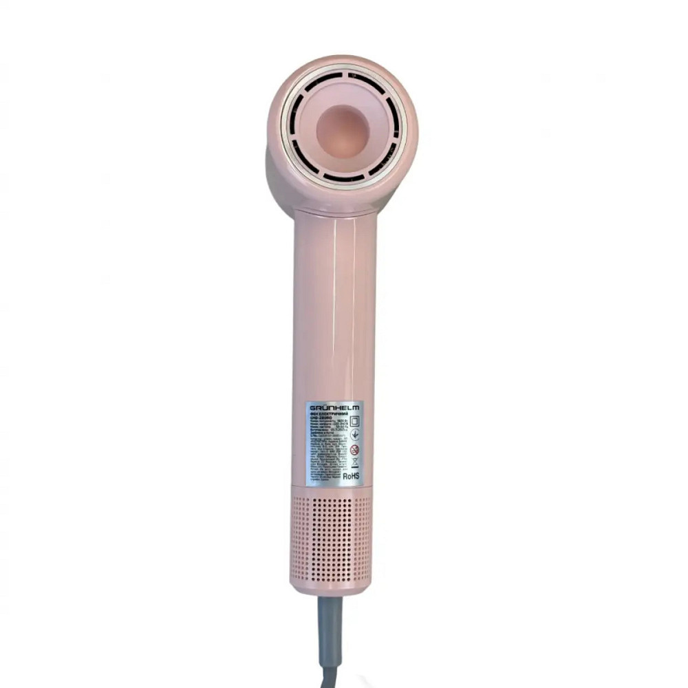 Фен Grunhelm GHD-280RO 1600 Вт розовый Київ - зображення 3