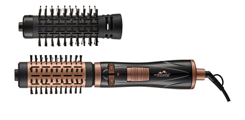 Фен-щетка Monte MT-5115 1100 Вт черный Київ - зображення 1