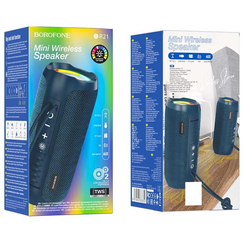 Bluetooth Колонка Borofone BR21 Херсон - зображення 8