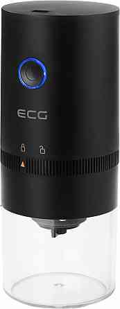 Кавомолка електрична портативна ECG Minimo KM150-Black 120 Вт чорна Київ