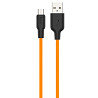 Дата кабель Hoco X21 Plus Silicone MicroUSB Cable (1m) Херсон