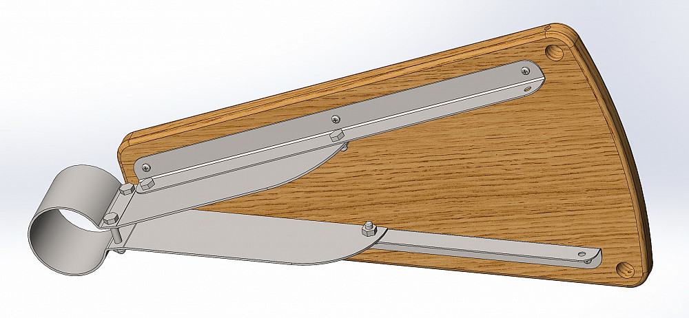 Ступень для винтовых лестниц деревянная сборная Харьков - изображение 1