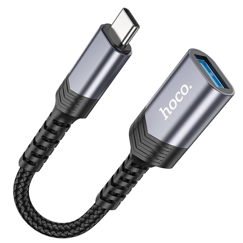 Переходник Hoco UA24 Type-C male to USB female 3.0 Херсон - зображення 2