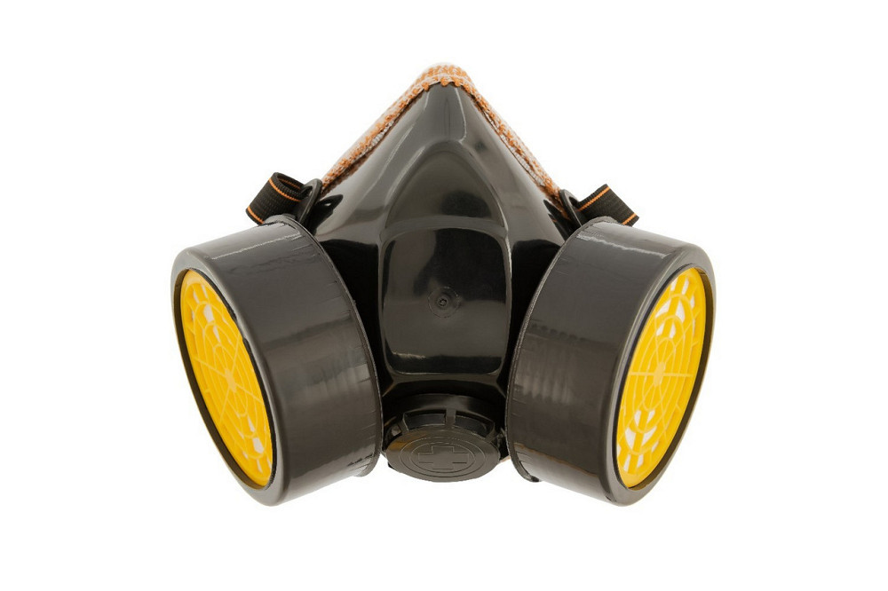 Респиратор-полумаска противопылевой MASTERTOOL FFP2 R EN 149 2 сменные противогазовые фильтры 82-018 Харків - зображення 2