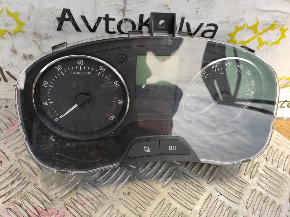 Панель приборов (спидометр) Skoda Fabia II 1.2 бензин 2007-2014 (A2C53425973) Ковель - зображення 3