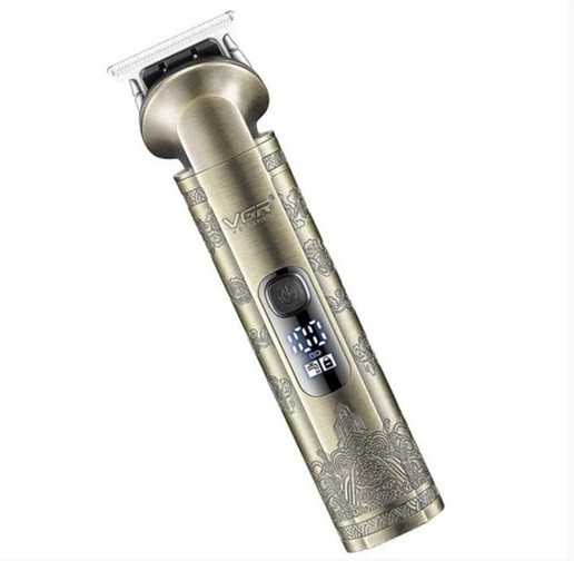 Машинка для стрижки 6 в 1 VGR V-109 5 Вт золотистая Киев - изображение 7