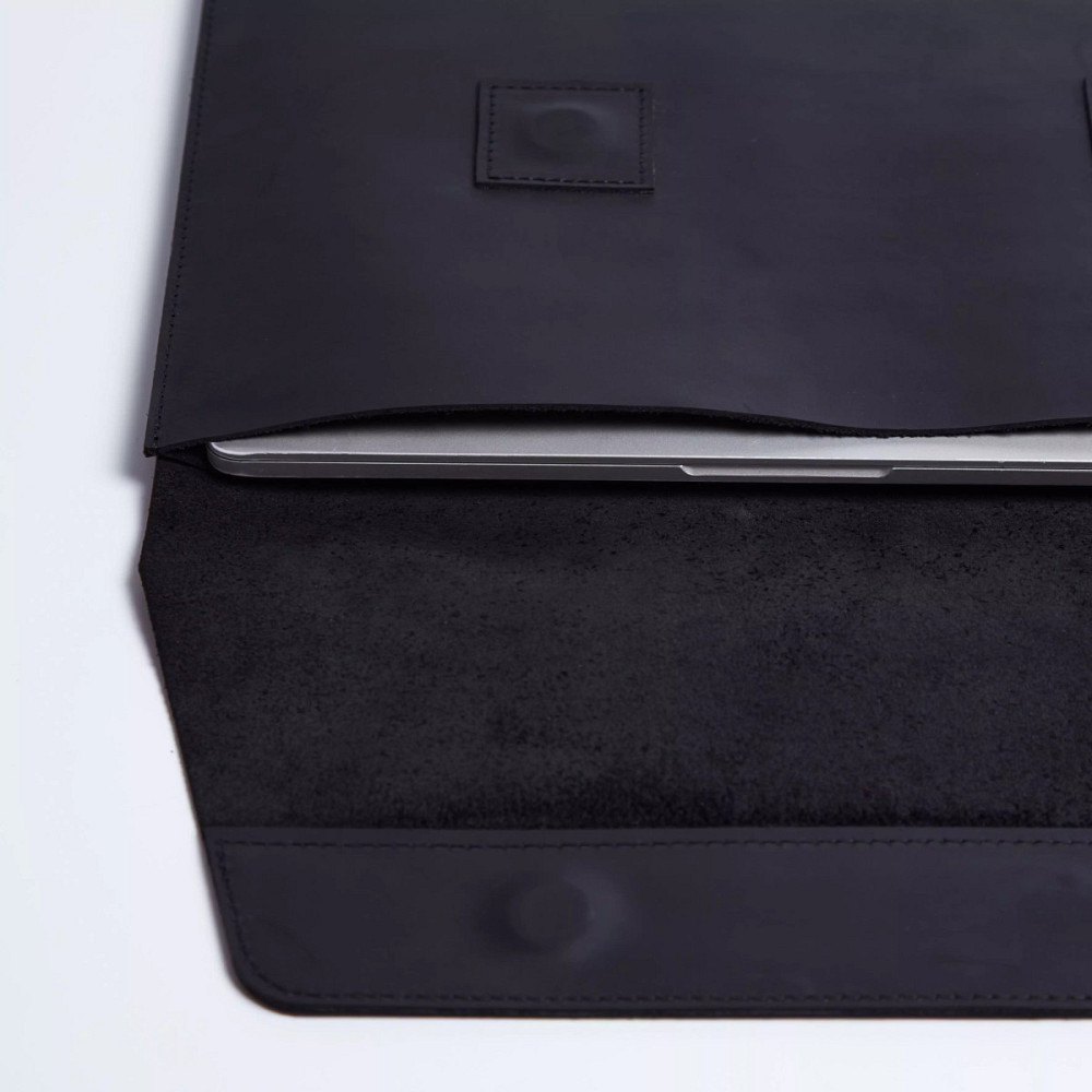 Чехол для ноутбука винтажный Incarne Line MacBook Air 13" 2018-2025 line-black-vintage-air-13 черный Київ - зображення 7