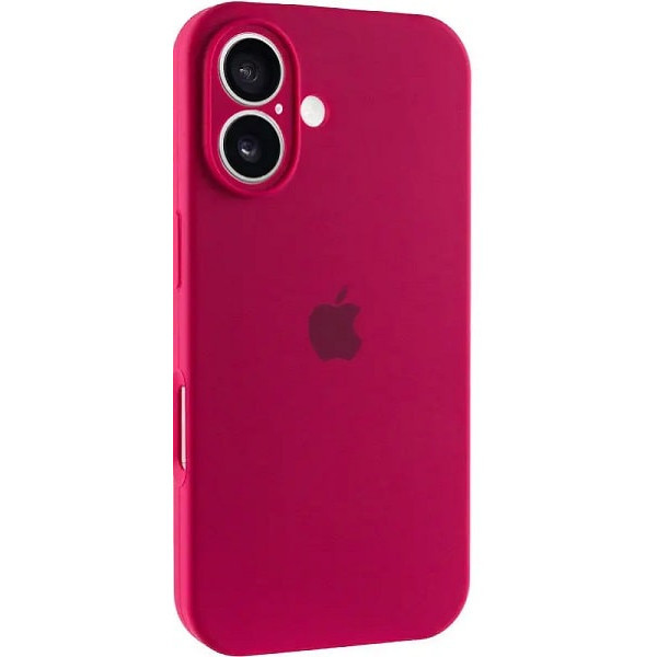 Apple Чохол Silicone Case Full Camera для iPhone 16 Rose Red (Код товару:39630) Харків - зображення 1