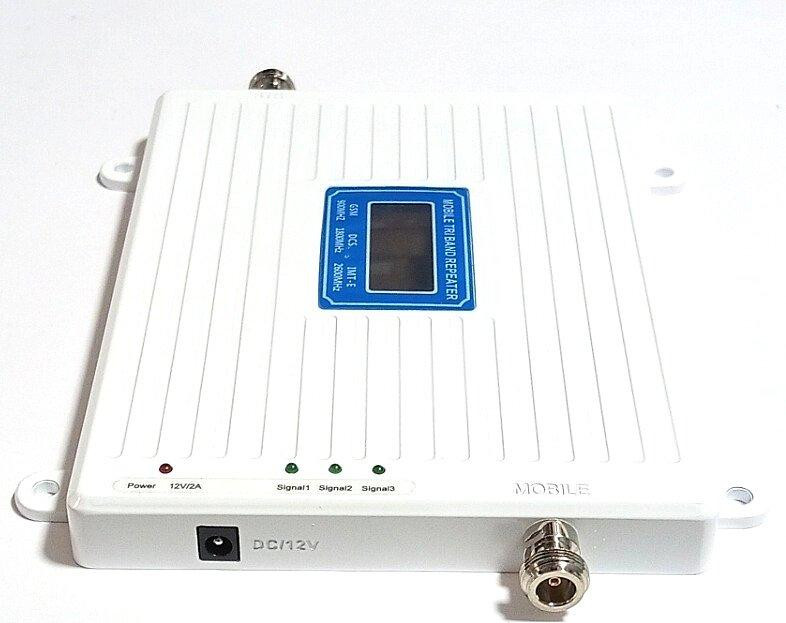 Усилитель мобильной связи трехдиапазонный KD-2065 900/1800/2600 МГц, 500-600 кв. м. Днепр - изображение 3