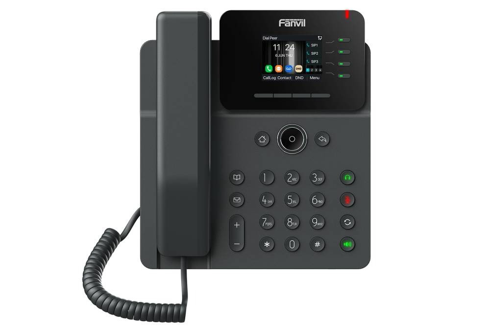 Fanvil V61G, sip телефон, 4 SIP-акаунти, 12 клавіш DSS, 2xGE LAN, HD аудіо, PoE Київ - зображення 3