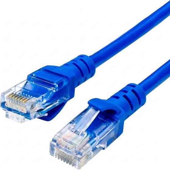 Патч-корд Atcom UTP, RJ45, Cat.5e, 15m, Синій (9168) Харків