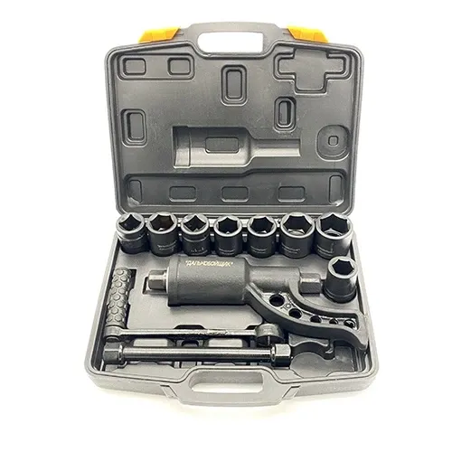 Ручной гайковерт для колёс грузовиков 1:68 1" комплект 8 насадок НШД4 Харків