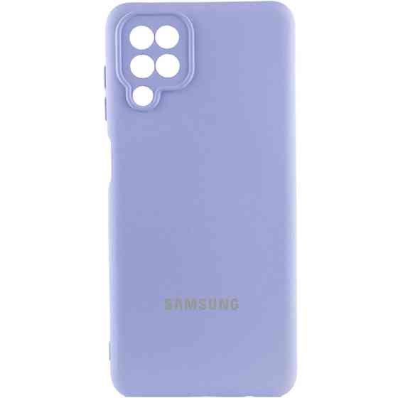 Чехол Silicone Cover Lakshmi Full Camera (AAA) with Logo для Samsung Galaxy A12 Херсон