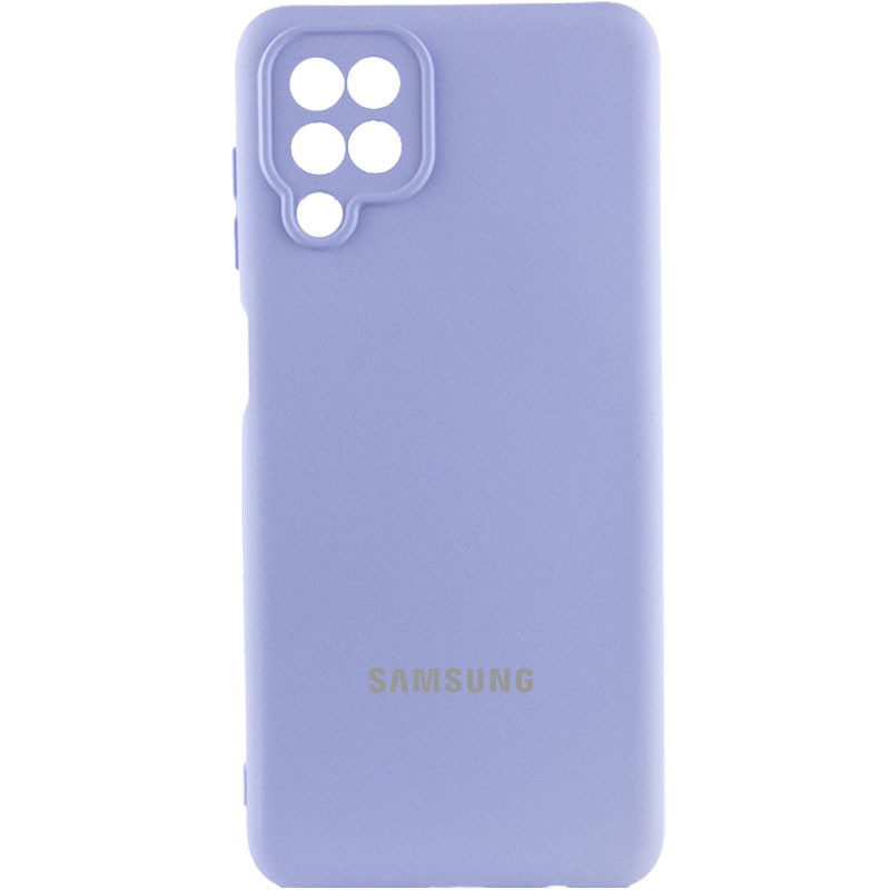 Чехол Silicone Cover Lakshmi Full Camera (AAA) with Logo для Samsung Galaxy A12 Херсон - зображення 1