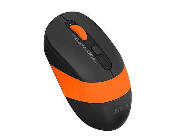 Мышь компьютерная безпроводная A4Tech Fstyler FG10S Black/Orange оранжевая Київ