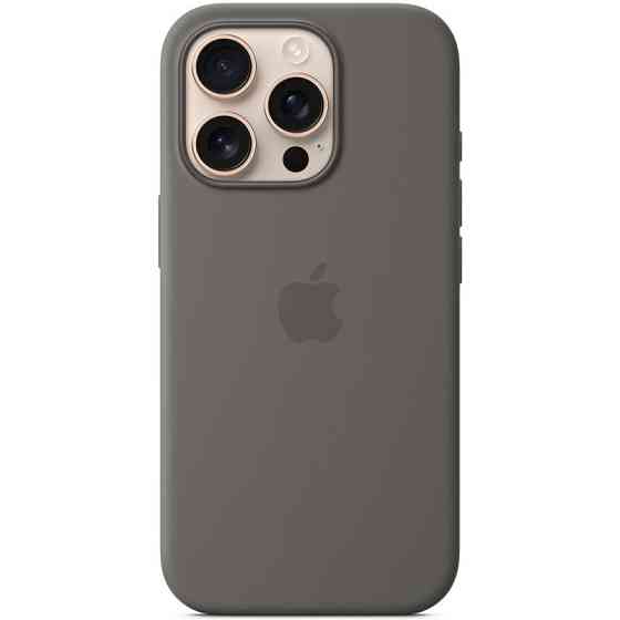 Чехол Silicone case (AAA) with Magsafe and Animation (button) для Apple iPhone 16 Pro (6.3") Херсон