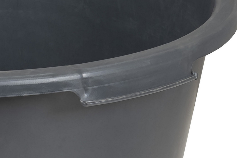 Таз пластиковый строительный MASTERTOOL 40 л круглый 92-3145 Харьков - изображение 3