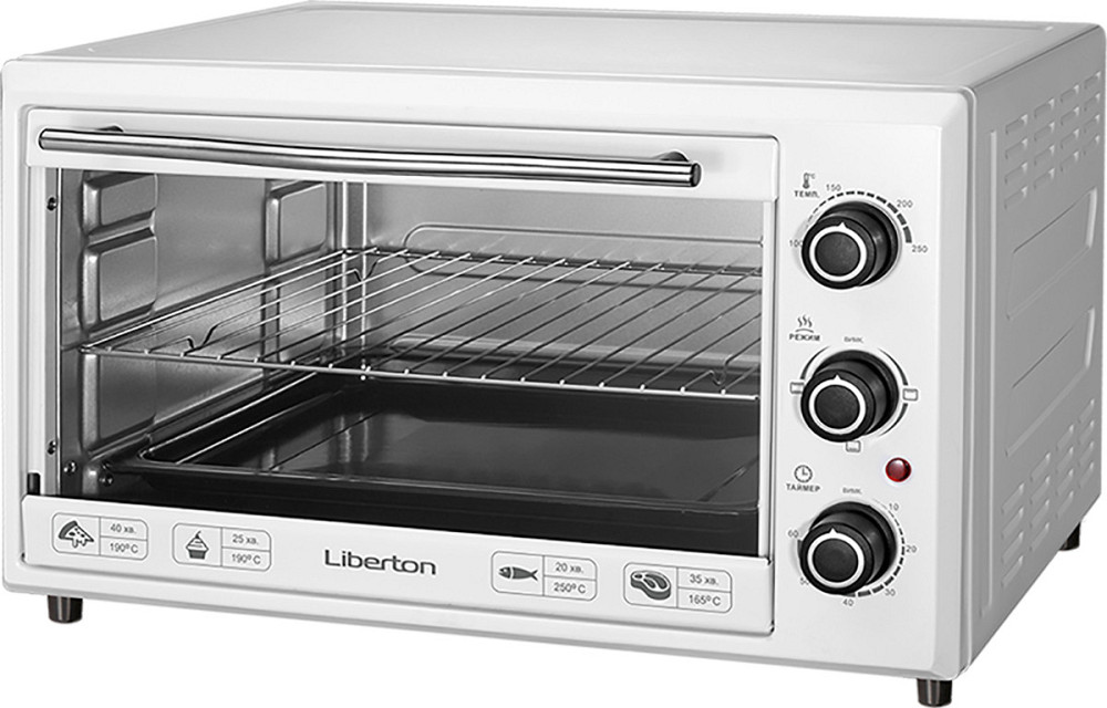 Електрична піч Liberton LEO-351-White Киев - изображение 1