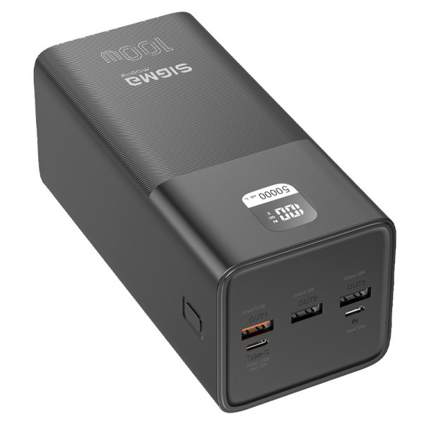 Power Bank Sigma X-Power 50000mAh Black (SI50A6QLX) Харьков - изображение 3
