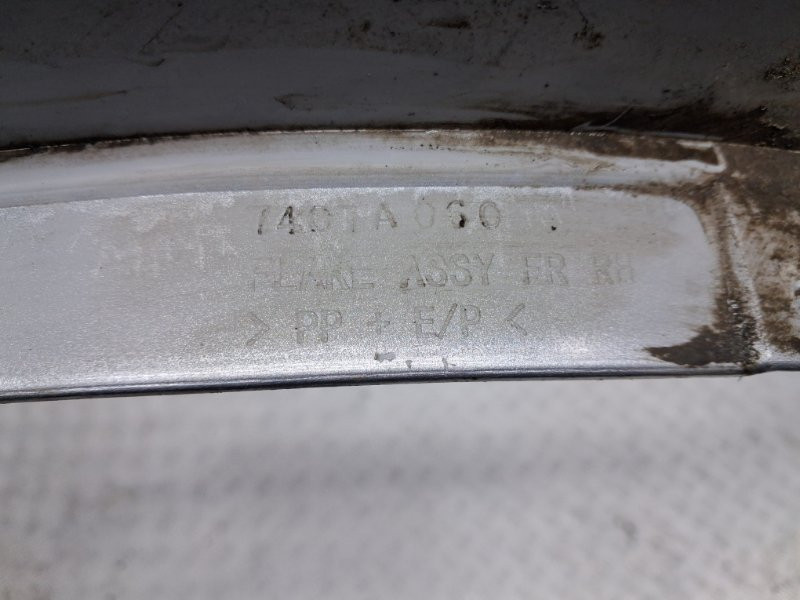 Накладка крыла Mitsubishi Pajero Wagon 4 3.2 ДИЗЕЛЬ 4M41 2006 перед. прав. (б/у) Київ - зображення 7