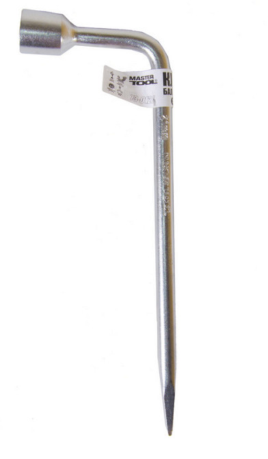 Ключ баллонный MASTERTOOL L-Type 21 мм 350х14 мм 73-0121 Харків - зображення 2