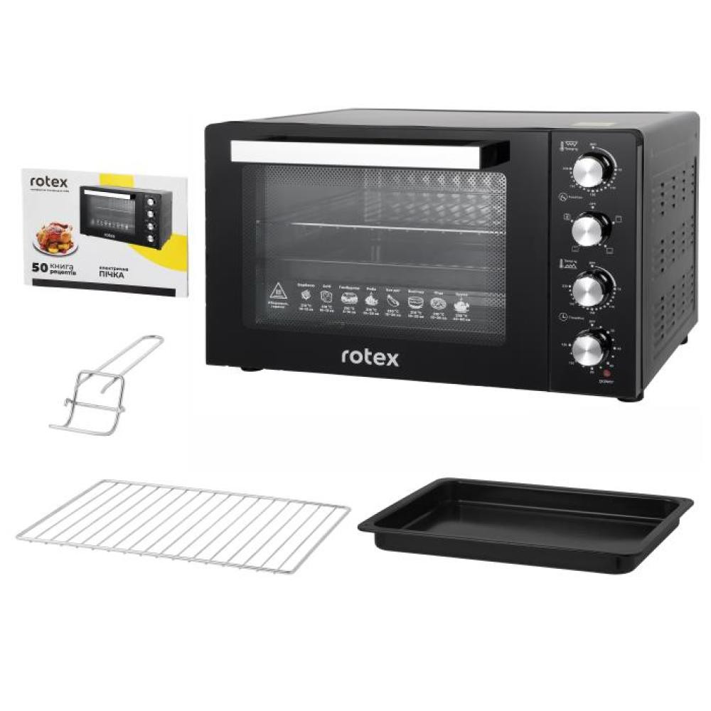 Печь электрическая Rotex ROT455-B2G 45 л черная Киев - изображение 10