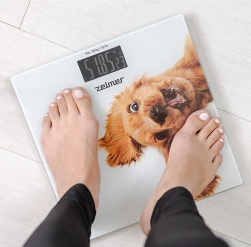 Весы напольные ZELMER ZBS1010 180 кг белые Киев - изображение 3