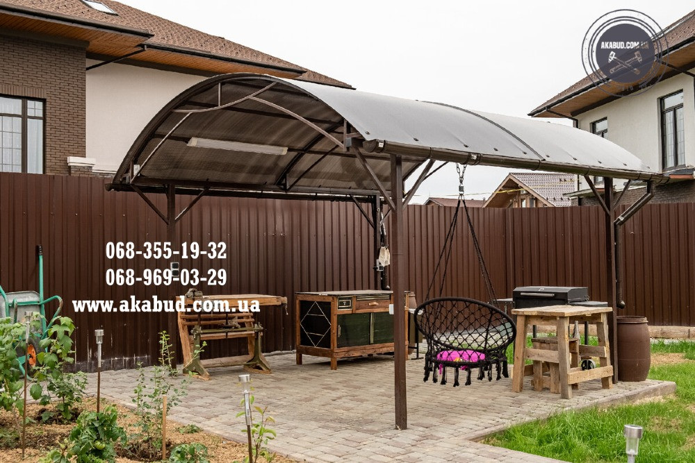 Навесы для авто и современные гаражи под ключ в Кривом Роге Кривий Ріг - зображення 1