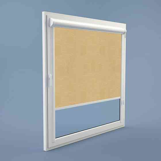 Рулонна штора Rolets Топаз 2-877-2100 210x170 см закритого типу Бежева Київ