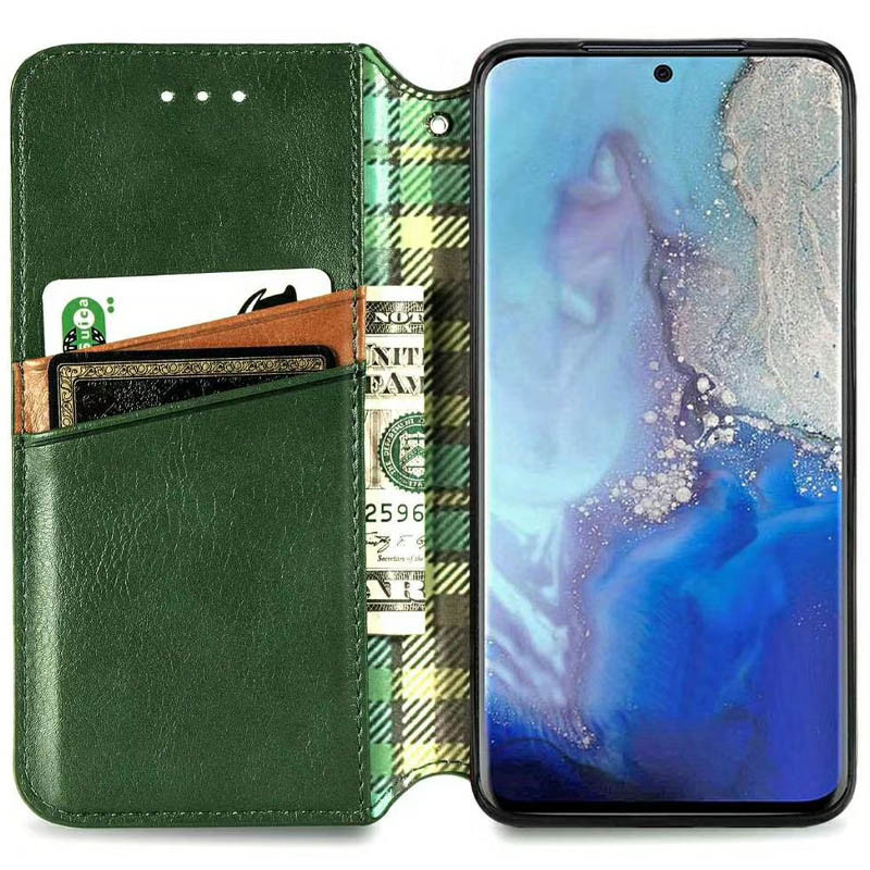 Кожаный чехол-книжка GETMAN Cubic (PU) для Xiaomi Redmi Note 9 / Redmi 10X Херсон - зображення 2