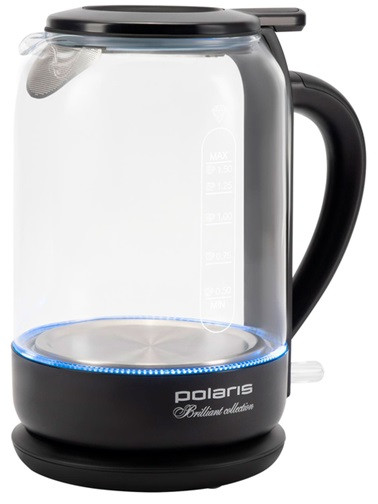 Электрочайник Polaris Water Way Pro Black PWK 17103CGL 1.5 л черный Київ - зображення 2