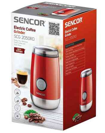 Кофемолка Sencor SCG 2050RD 150 Вт красный Київ