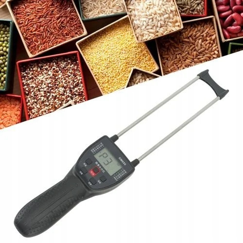 Портативный влагомер зерна, зонд 30см (7,5~55%) BENETECH GM650A Харків - зображення 6