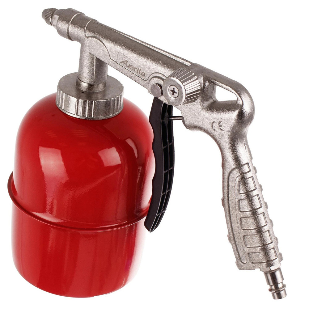 Пневмопистолет для нанесения антигравийных и антикоррозионных покрытий с бачком 800мл и гибкой насад Харьков - изображение 2